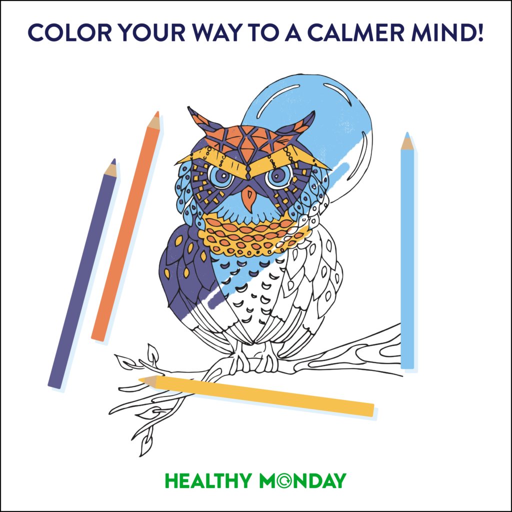 Color your way to a calmer mind